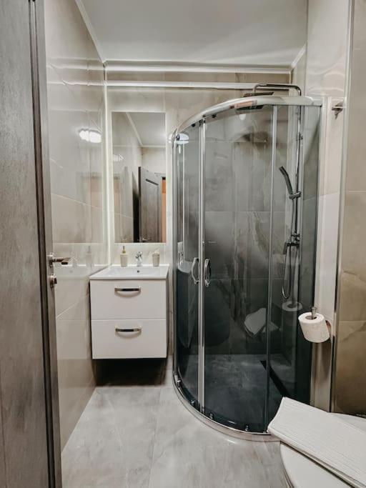 Agoll Victoria - Self Checkin Apartment เรชิตา ภายนอก รูปภาพ